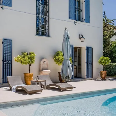 In Cap D'antibes Near Beaches Villa