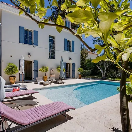 Vila In Cap D'antibes Near Beaches *